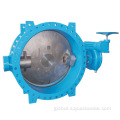 C504 Double Flange Butterfly Valve Double Flange Butterfly Valve Awwa C504 with Gearbox Supplier